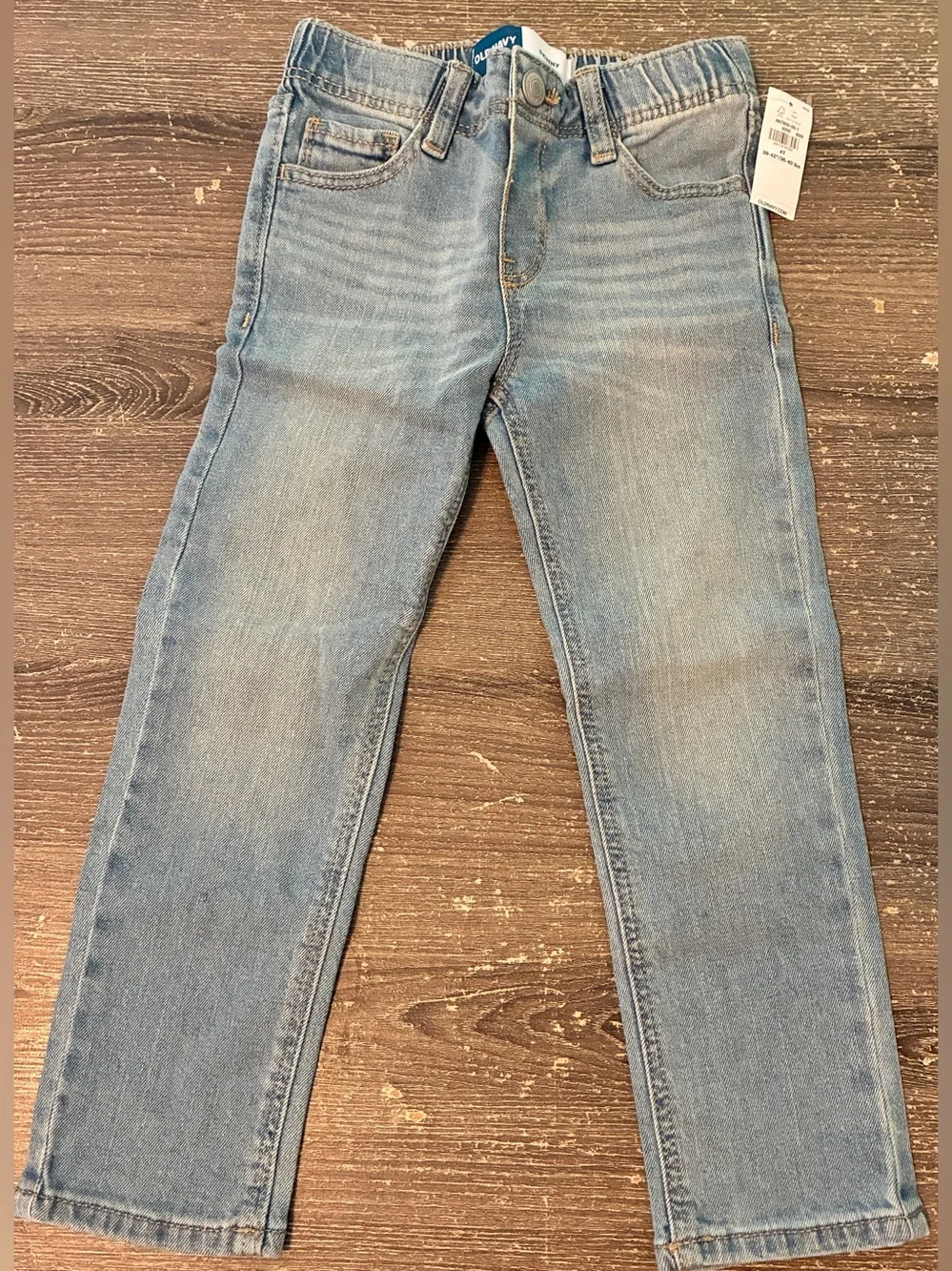Light Blue Boys' Jeans - Unbranded Classic Straight Fit